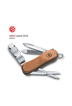 Victorinox 0.6461.63 NailClip Wood 580 Tırnak Makaslı Çakı